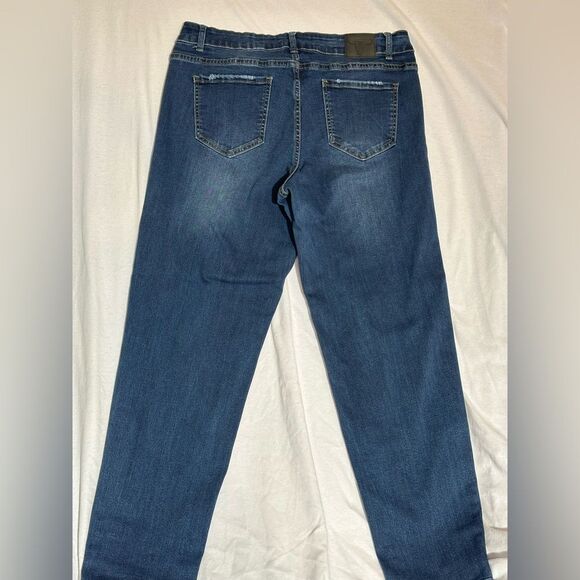 L&B Lucky and Blesseded Mid Rise Boyfriend Jeans for Women. Size 14 - Picture 1 of 9